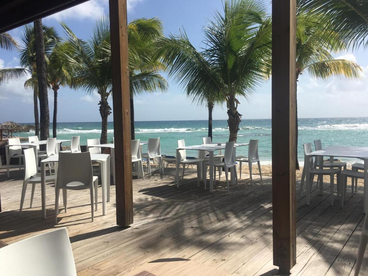 Studio Vue Mer Piscine Plage Kaz Punch Manganao Chez Julie Saint-Francois  Exteriör bild