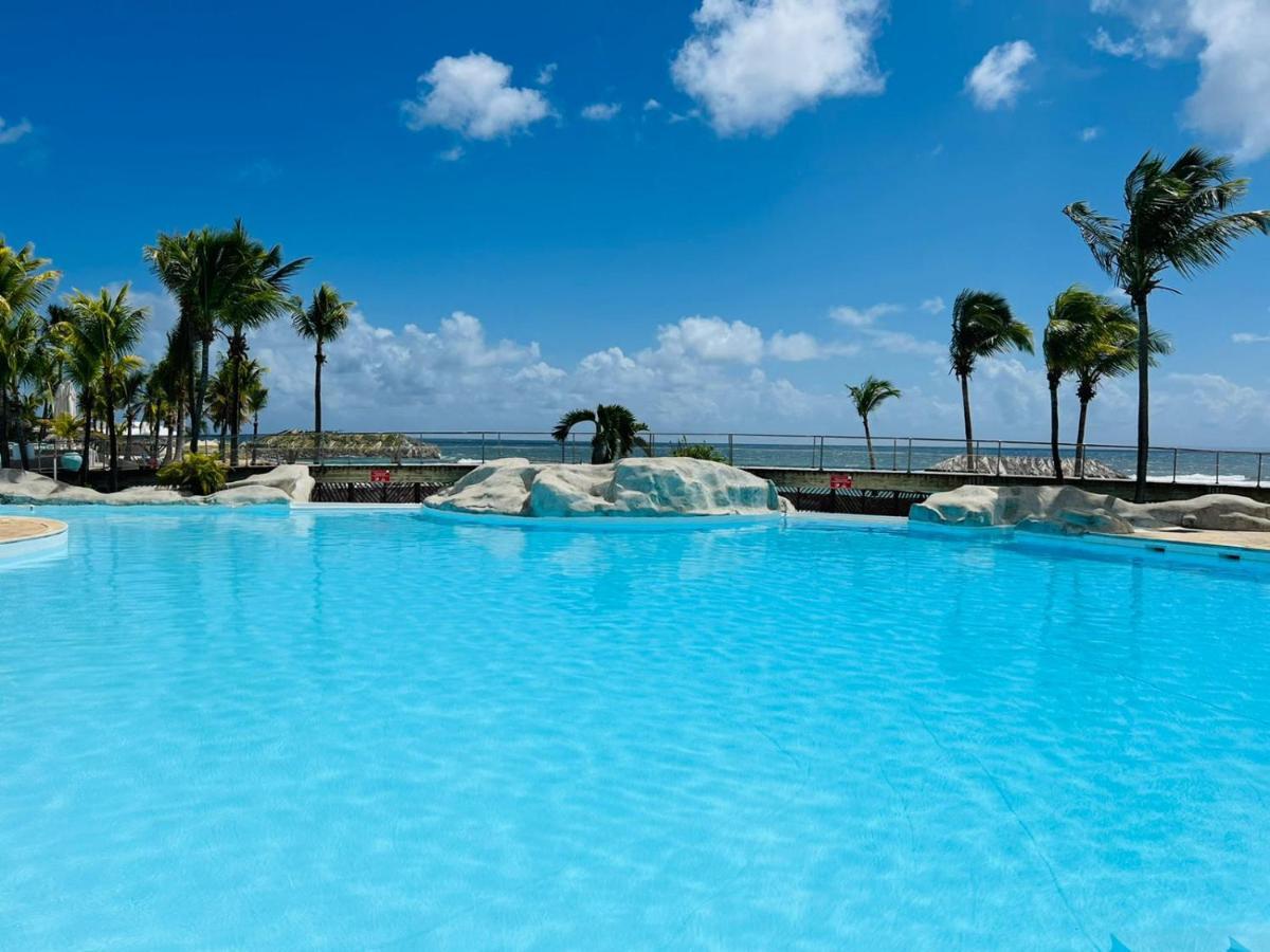 Studio Vue Mer Piscine Plage Kaz Punch Manganao Chez Julie Saint-Francois  Exteriör bild