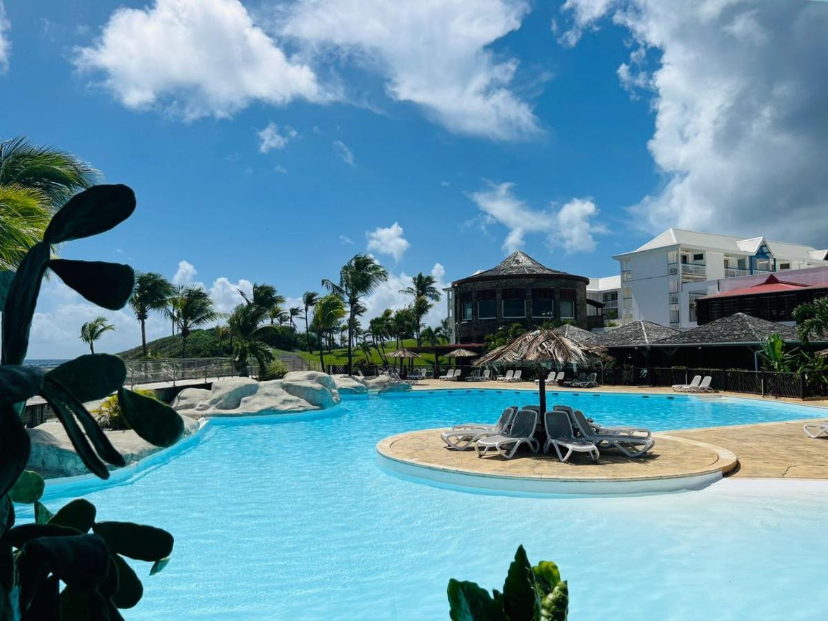 Studio Vue Mer Piscine Plage Kaz Punch Manganao Chez Julie Saint-Francois  Exteriör bild