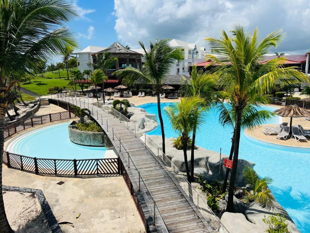Studio Vue Mer Piscine Plage Kaz Punch Manganao Chez Julie Saint-Francois  Exteriör bild